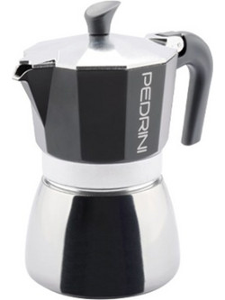Pedrini Mia Full Induction 02CF171 Μπρίκι Espresso 3Cups Μαύρο