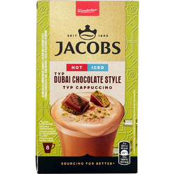 Jacobs Dubai Chocolate Καφές Cappuccino με Άρωμα Cappuccino 120gr