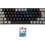 White Shark Wakizashi 2 Μηχανικό Gaming Πληκτρολόγιο 60% με Custom Red Διακόπτες RGB Black Grey