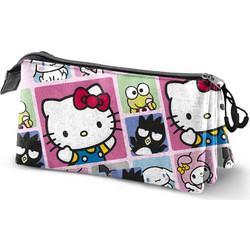Karactermania Hello Kitty & Friends Κασετίνα με 3 Θήκες Πολύχρωμη 08718