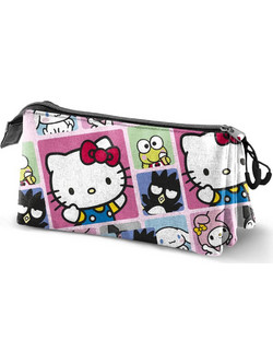 Karactermania Hello Kitty & Friends Κασετίνα με 3 Θήκες Πολύχρωμη 08718