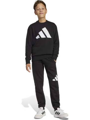 Adidas Παιδικό Σετ Φόρμας Μαύρο JD2098