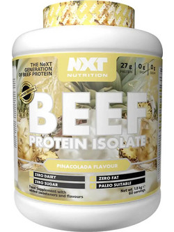 NXT Nutrition Beef Isolate Pina Colada Πρωτεΐνη Γράμμωσης Χωρίς Λακτόζη 1.8kg