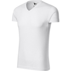 Malfini Ανδρικό Αθλητικό T-Shirt Λευκό MLI-14600