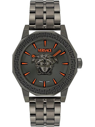 Versace Medusa Deco Ανδρικό Ρολόι με Μαύρο Μεταλλικό Μπρασελέ VE9I00524