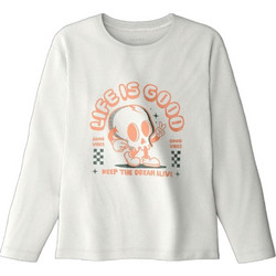 Name It Cloud Dancer Παιδικό T-Shirt Κοντομάνικο Μπεζ Σομόν 13224968