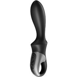 Satisfyer Heat Climax Πρωκτική Σφήνα Ασύρματη με Δόνηση 20.5cm Μαύρη D-231292