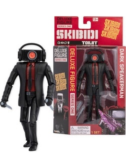 AS Company Skibidi Toilet Dark Speakerman Φιγούρα Δράσης για 13+ Ετών 15cm