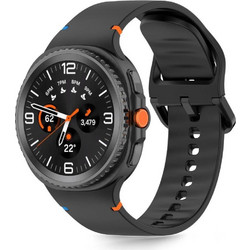 Tech-Protect Silicone Λουράκι Σιλικόνης Black (Samsung Galaxy Watch 8 / 8 Classic)