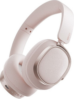 Edifier ES850NB Hybrid Ενσύρματα & Ασύρματα Bluetooth Ακουστικά Over Ear με Noise Cancelling Ροζ