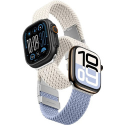 AMAZINGTHING Blend 2-pack Λουράκι Υφασμάτινο Space Blue (Apple Watch 40 / 41 / 42mm)