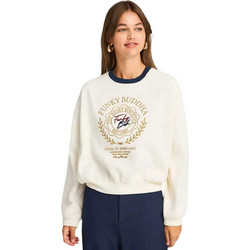 Funky Buddha Γυναικείο Φούτερ Εκρού FBL012-106-06