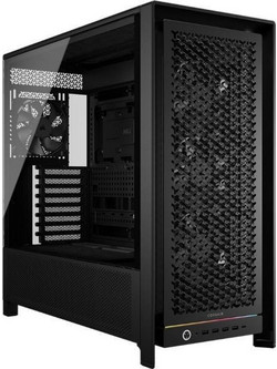 Corsair Frame 5000D RS Black Gaming Midi Tower Κουτί Υπολογιστή RGB με Πλαϊνό Παράθυρο
