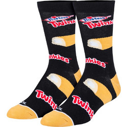 Cool Twinkies Ανδρικές Κάλτσες Ψηλές με Σχέδια Μαύρες 12961MCNCF