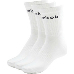 Reebok Ανδρικές Κάλτσες Ψηλές Λευκές 3Pack GH0332