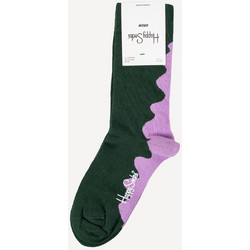 Happy Socks Ανδρικές Κάλτσες Ψηλές με Σχέδια Κυπαρισσί 1Pack WAV01-7500