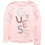 Guess Παιδικό T-Shirt Μακρυμάνικο Ροζ K5YI26KAPO0-G65U