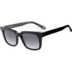 Belstaff TRIUMPH-S097 Γυναικεία Γυαλιά Ηλίου Τετράγωνα Κοκάλινα Μαύρα με Μαύρο Φακό