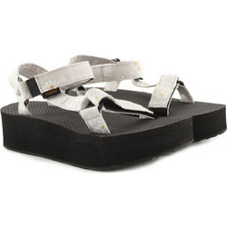 Teva Universal Gloriosa Καλοκαιρινές Γυναικείες Πλατφόρμες Χαμηλές Γκρι 1125203