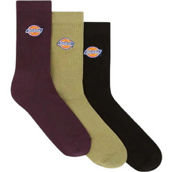 Dickies Ανδρικές Κάλτσες Ψηλές Χακί Μαύρες Σοκολατί 3Pack DK0A4X82-J561