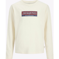 Jack & Jones Παιδικό T-Shirt Μακρυμάνικο Μπεζ 12289280
