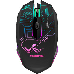 Alcatroz X-Craft Air Ultra 8000 Ασύρματο Gaming Ποντίκι RGB 4800 DPI Black