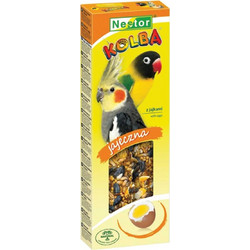 Nestor Kolba Large Parakeets Sticks with Egg 115gr