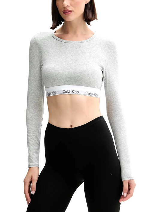 Calvin Klein Μπουστάκι χωρίς Μπανέλα Γκρι LV00QF8600-P74