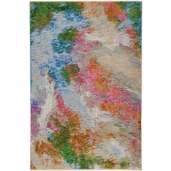 Βιοκαρπέτ Sonoro Χαλί Ορθογώνιο 200x250cm KI/01B Light Grey Orange