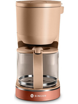 Singer Tiffanys CM 1010TER Καφετιέρα Φίλτρου 1000W