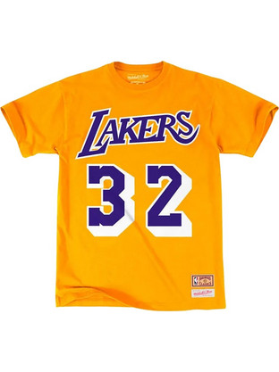 Mitchell & Ness Ανδρικό Αθλητικό T-Shirt Πορτοκαλί BMTRINTL1074-LALMJYELL