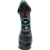 Kiotos Green Revolut Green Army 16 Dildo με Βεντούζα 21.5cm Καφέ Πράσινο
