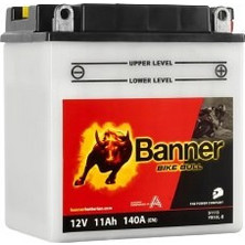 Banner Μπαταρία Μοτοσυκλέτας BB10L-B 140A 11Ah