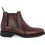 Boss Shoes Akdor Ανδρικά Chelsea Μποτάκια Δερμάτινα Καφέ C7873