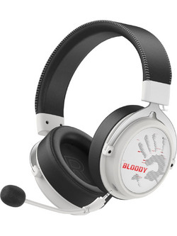 A4Tech Bloody MR-590 Ασύρματο Gaming Headset Over Ear White