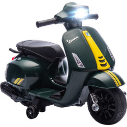 AIYAPLAY Ηλεκτροκίνητη Παιδική Vespa 6V Μαύρο 370-433V90DG