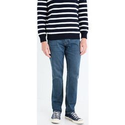 Celio Ανδρικό Τζιν Παντελόνι Ελαστικό Κανονική Εφαρμογή Navy Μπλε C-STLMAILLE