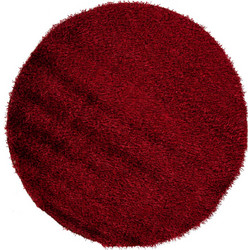 Royal Carpet Χαλί Στρογγυλό Shaggy 240cm A65R Red