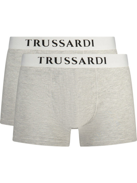 Trussardi Ανδρικά Μποξεράκια Σετ 2Pack Γκρι TRU2UTR01-GR16