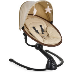 Cangaroo Cloud Premium+ Relax Μωρού Κούνια με Μουσική έως 9kg Μπεζ