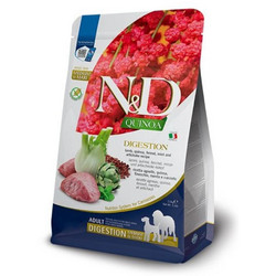 Farmina N&D Quinoa Digestion Grain Free Medium & Maxi Adult with Lamb, Quinoa, Fennel, Mint & Artichoke 7kg