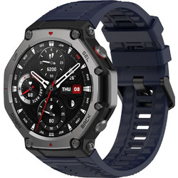 Techsuit Watchband W067 Λουράκι Σιλικόνης Navy Blue (Amazfit T-Rex 3)