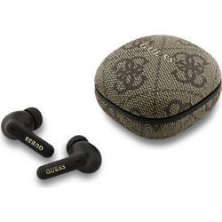Guess 4G Ακουστικά Bluetooth In Ear Brown