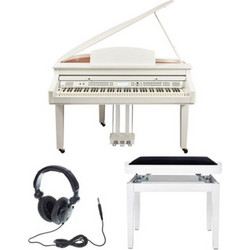 Thomann DP-275 Set Ηλεκτρικό Πιάνο με Ουρά με 88 Βαρυκεντρισμένα Πλήκτρα White