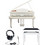 Thomann DP-275 Set Ηλεκτρικό Πιάνο με Ουρά με 88 Βαρυκεντρισμένα Πλήκτρα White