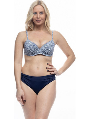 Lucero Bikini Set με Ενίσχυση Navy Μπλε Λευκό 180856E