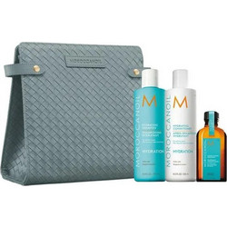 Moroccanoil Repair XMAS 2025 Σετ Περιποίησης Μαλλιών Conditioner 250ml + Λάδι 50ml + Νεσεσέρ + Σαμπουάν 250ml