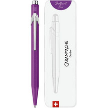 Caran d'Ache 849 Colormat-X Purple Στυλό Διαρκείας 0.7mm Μπλε 233.352048