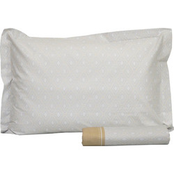 Anna Riska Σεντόνι King Size Βαμβακερό 280x270 Mix & Match 75 Σιέλ
