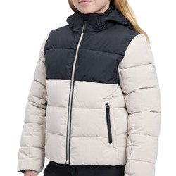 McKINLEY Παιδικό Μπουφάν Χειμωνιάτικο Puffer Λευκό Μαύρο 430126-903-021